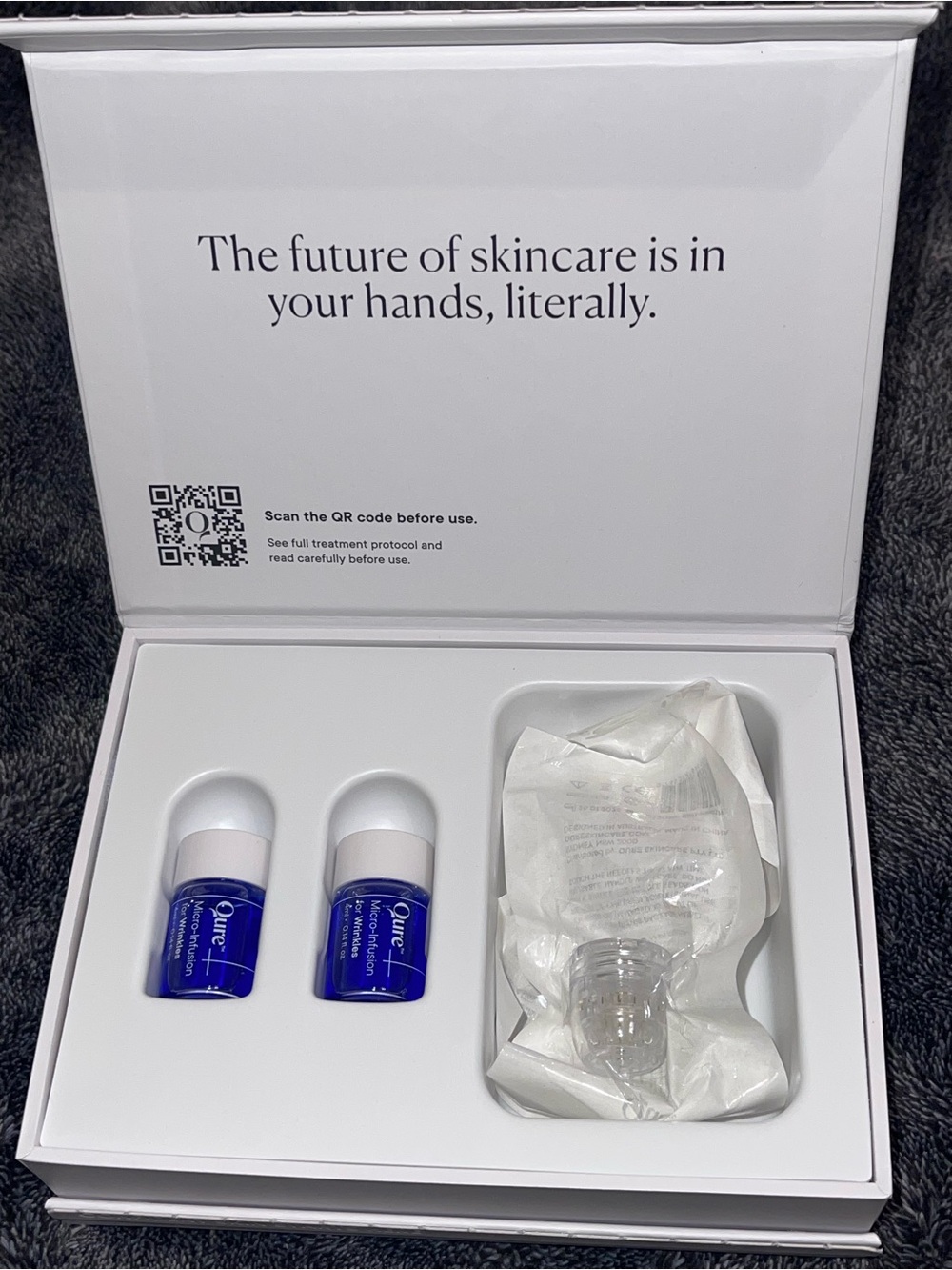 Qure Micro-Infusion 1 Month Bundle (For Wrinkles)